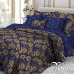 Комплект постельного белья из сатина Verossa сатин Decor Elegant Blue