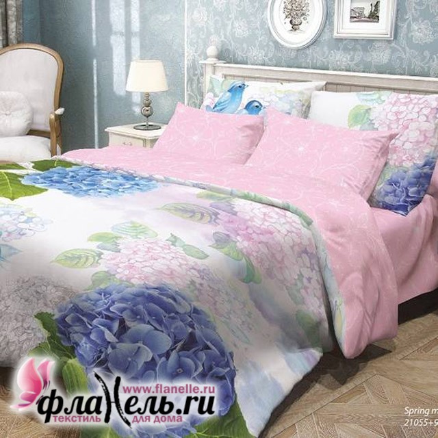 Комплект постельного белья Волшебная ночь ранфорс Spring melody