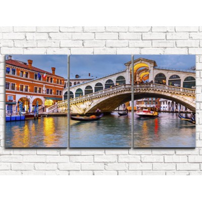 Модульная картина Мост в Венеции (арт. 3_1)